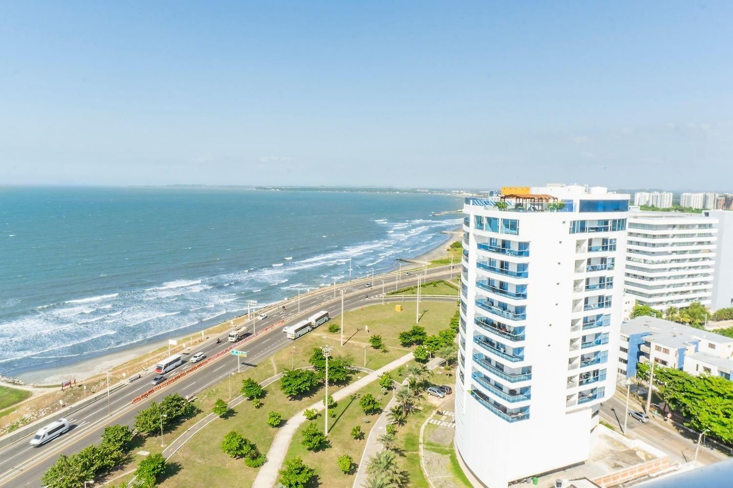 Apartamento Cb1622 | Frente Al Mar Con Balcón Y Piscina *