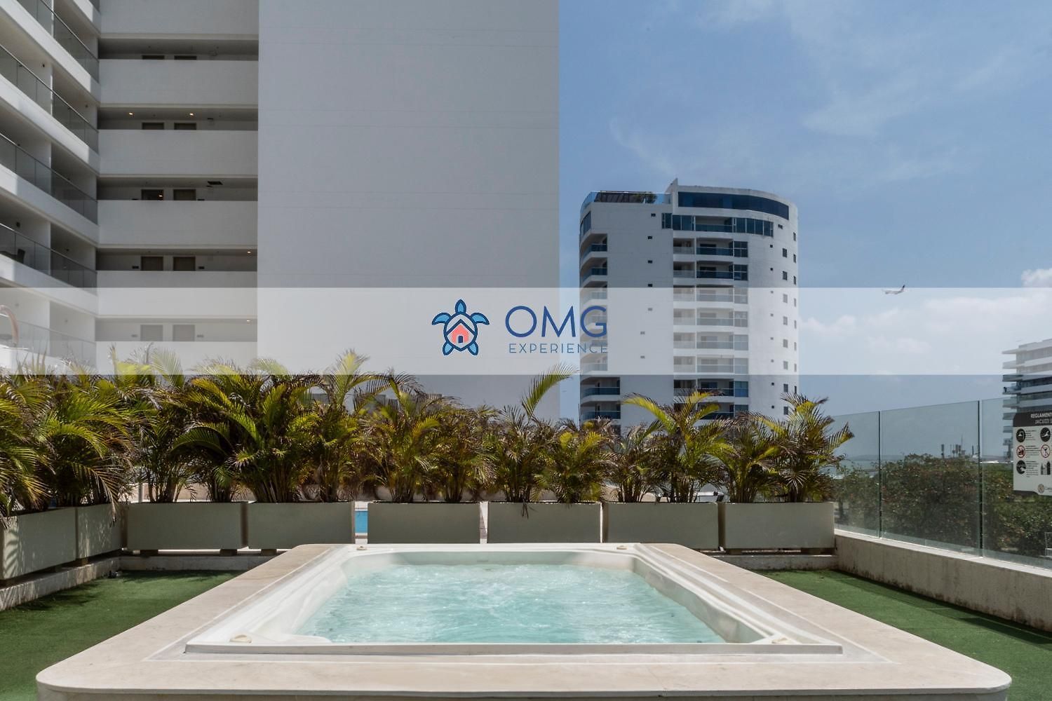 Apartamento Cb1622 | Frente Al Mar Con Balcón Y Piscina Cartagena
