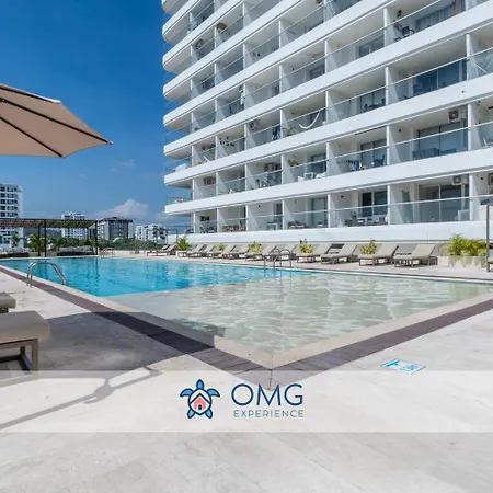 Cb1622 | Frente Al Mar Con Balcón Y Piscina Apartamento