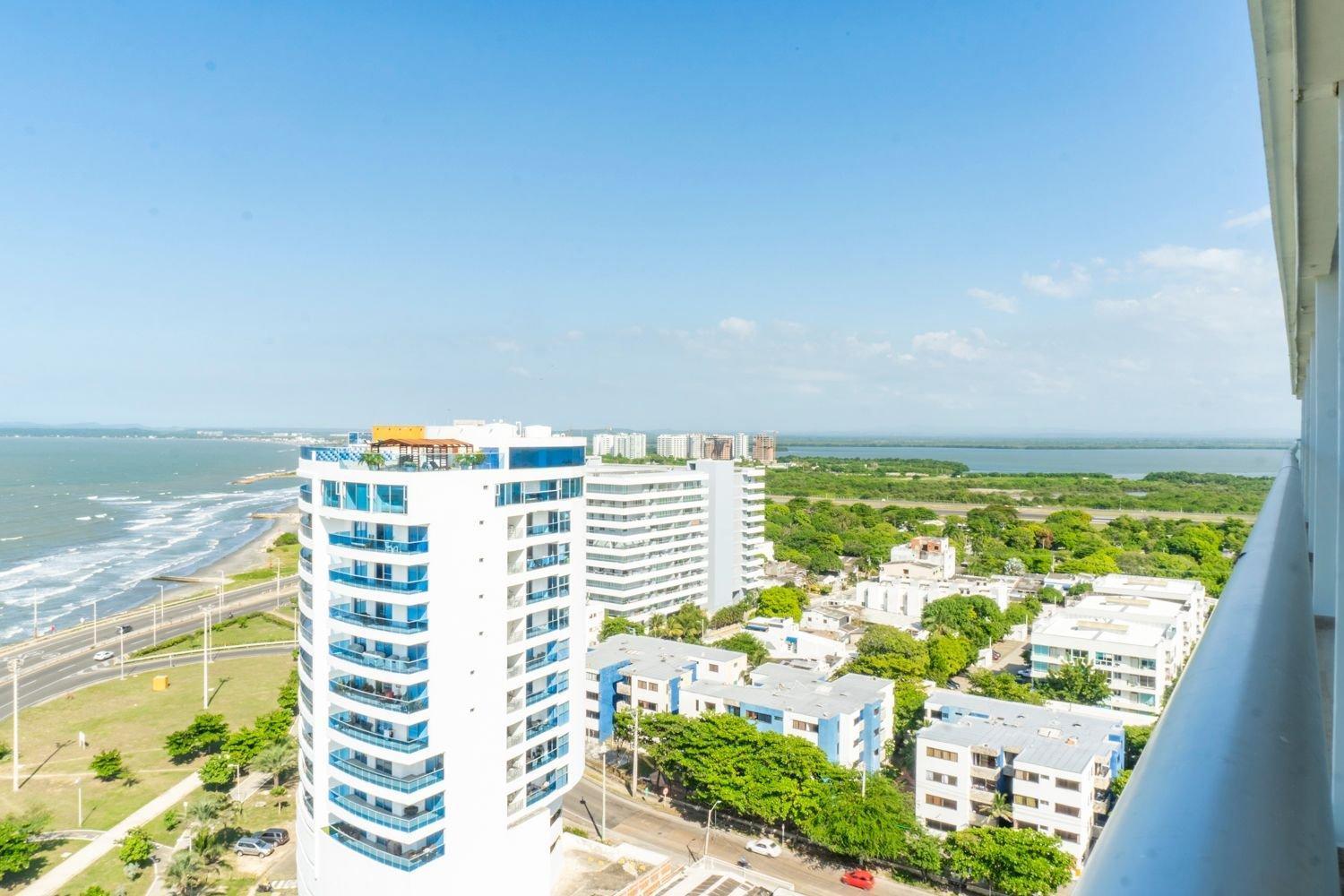 Cb1622 | Frente Al Mar Con Balcón Y Piscina Cartagena