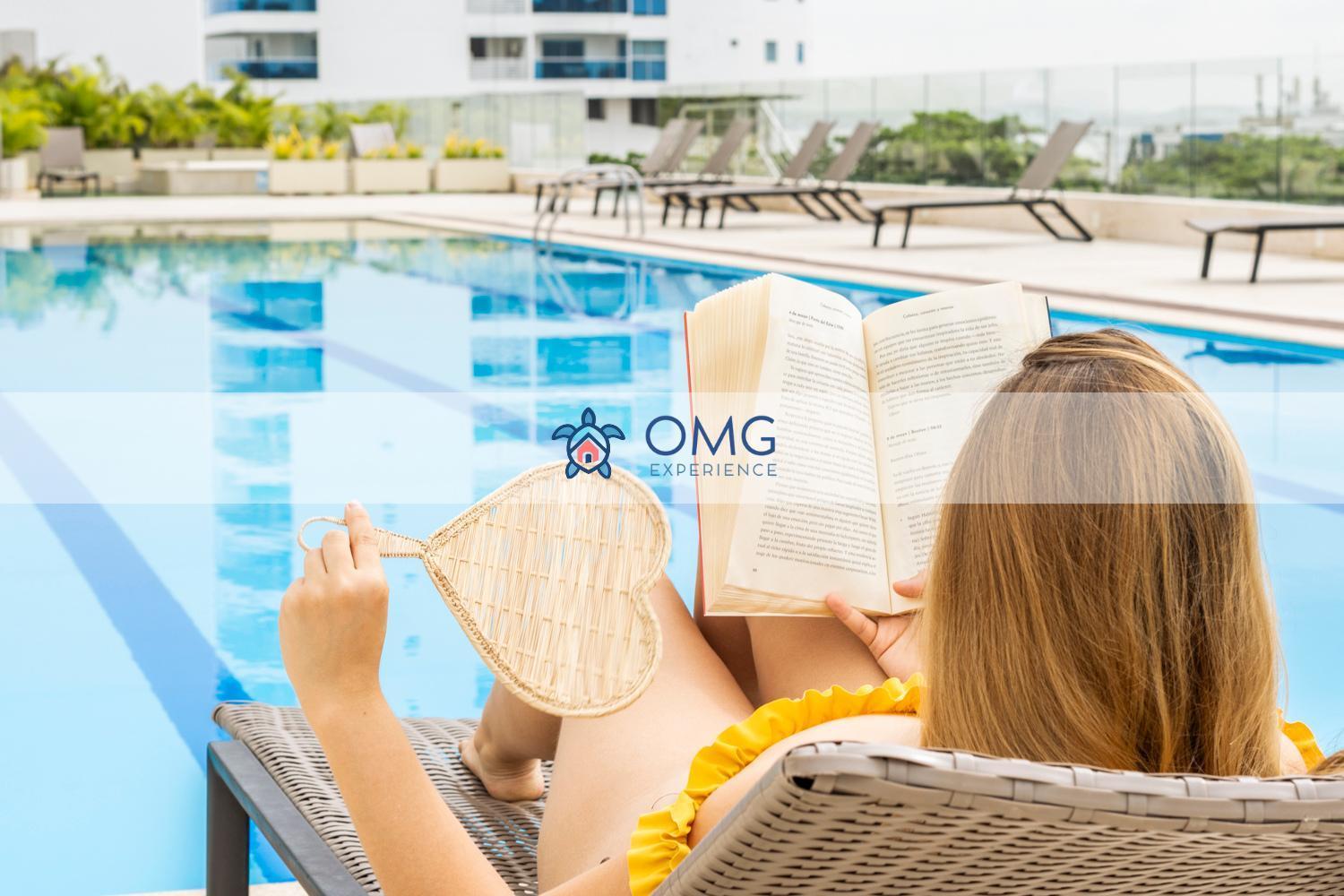 Apartamento Cb1622 | Frente Al Mar Con Balcón Y Piscina Cartagena