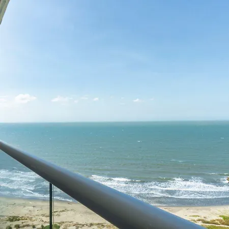 Apartment Cb1622 | Frente Al Mar Con Balcon Y Piscina *